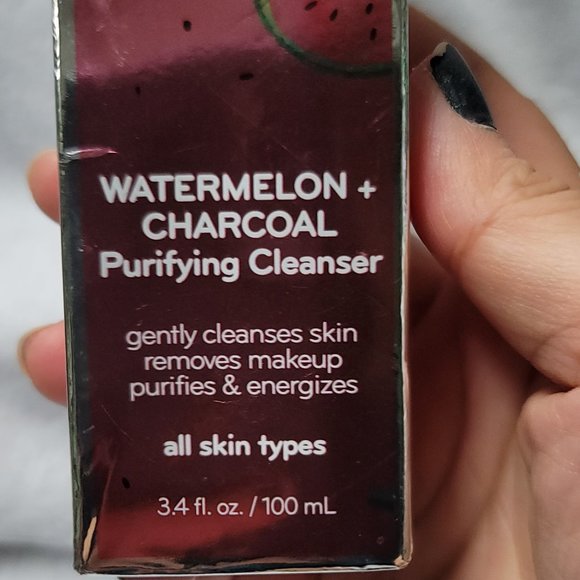 Purlisse Watermelon Charcoal Purifying Cleanser - Picture 3 of 3